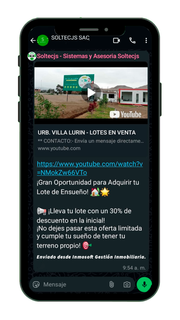PUBLICIDAD MASIVA CELULAR